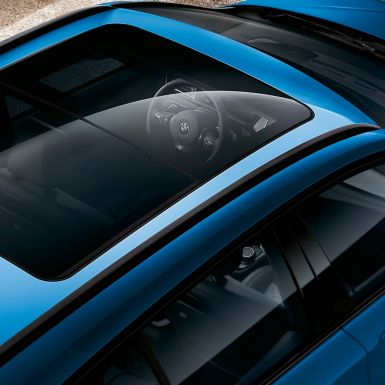 Panroama-Glasdach BMW 2er Gran Tourer F46 Panorama-Glasdach BMW 2er Gran Tourer F46 Facelift 2018 Misano Blaumetallic Vogelperspektive