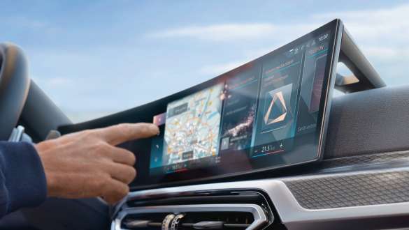 BMW Curved Display BMW 3er Limousine LCI G20 BMW Curved Display