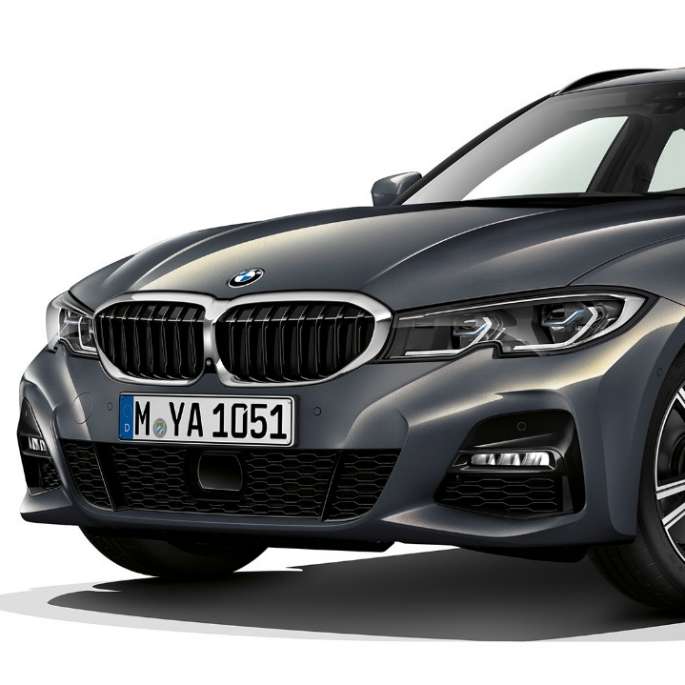 Modell M Sport Dreiviertel-Frontaufnahme G21 BMW 3er Touring, Modell M Sport Dreiviertel-Frontaufnahme G21