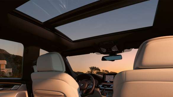 Panorama-Glasdach BMW 6er Gran Turismo G32 2020 Panorama-Glasdach BMW 6er Gran Turismo 640i xDrive G32 2020 Interieur