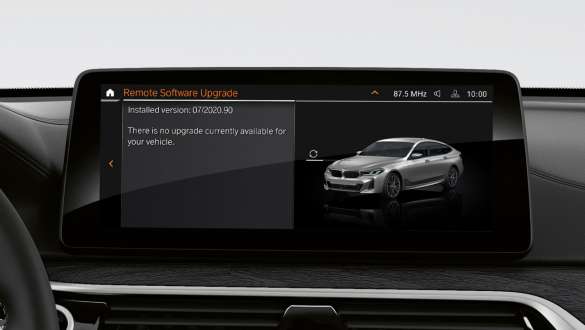 Remote Software Upgrade BMW 6er Gran Turismo G32 2020 Remote Software Upgrade BMW 6er Gran Turismo G32 2020 Interieur
