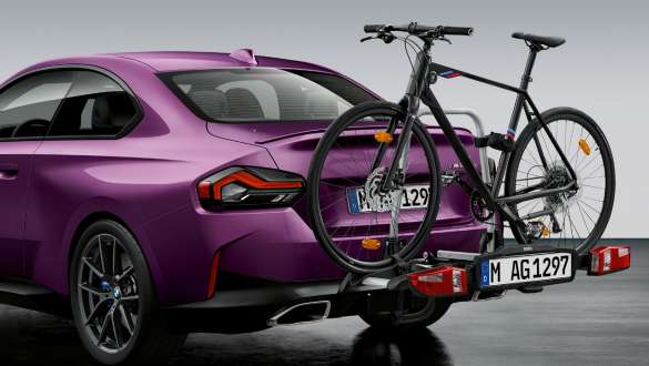 fahrrad transportieren in einem bmw m240i