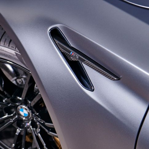BMW M Performance Design Air Breather Zierstab Carbon