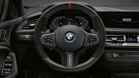 M Performance Lenkrad. BMW 1er, M Performance Design Lenkrad.