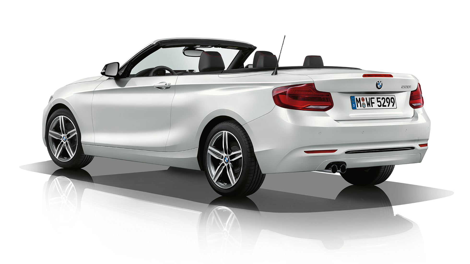 BMW 2er Cabrio, Modell Sport Line Dreiviertel Heckschuss F23 BMW 2er Cabrio, Modell Sport Line Dreiviertel Heckschuss F23