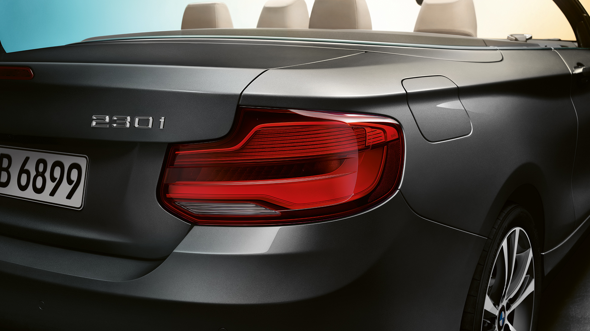 BMW 2er Cabrio, Modellkennzeichnung am Heck F23 BMW 2er Cabrio, Modellkennzeichnung am Heck F23