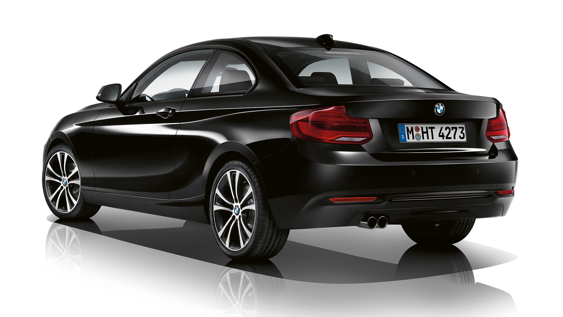 BMW 2er Coupé, Modell Sport Line Dreiviertel He