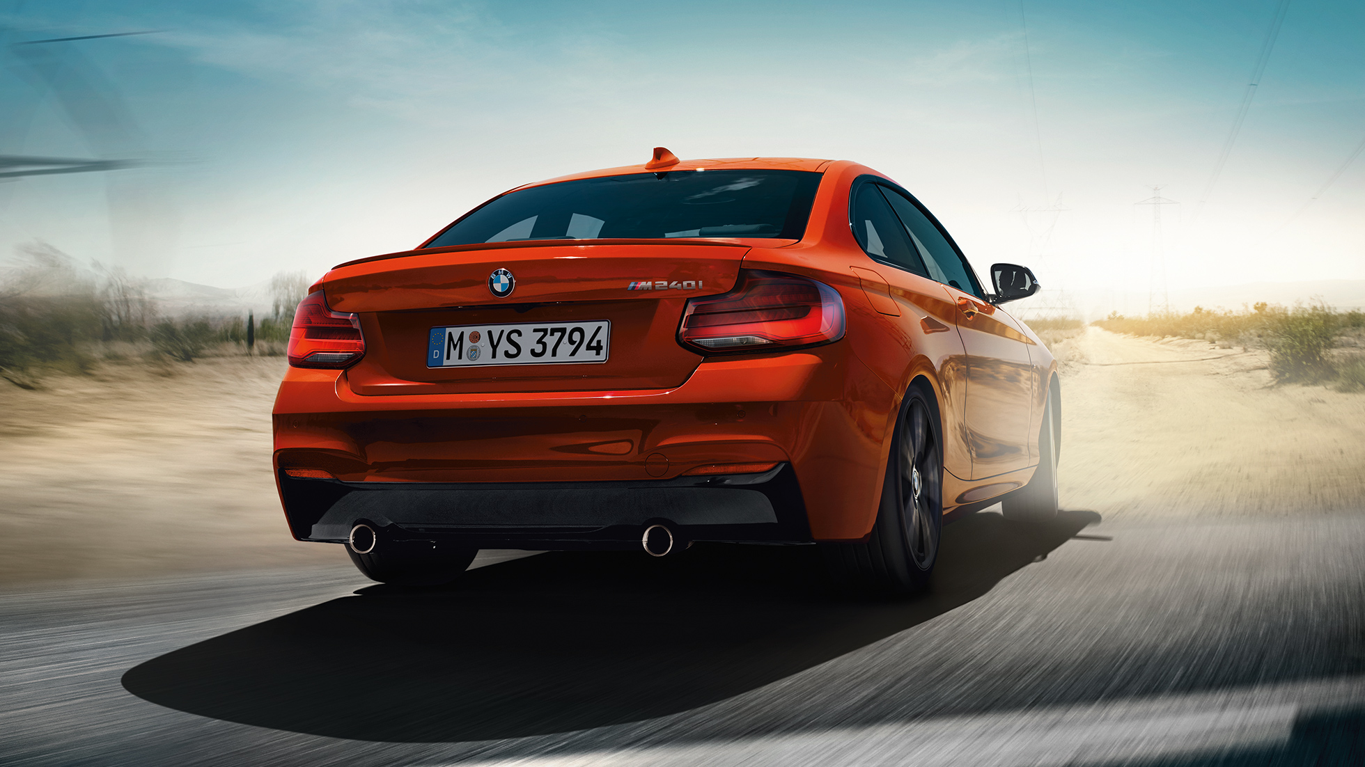 BMW 2er Coupé, Heckschuss F22 BMW 2er Coupé, Heckschuss F22