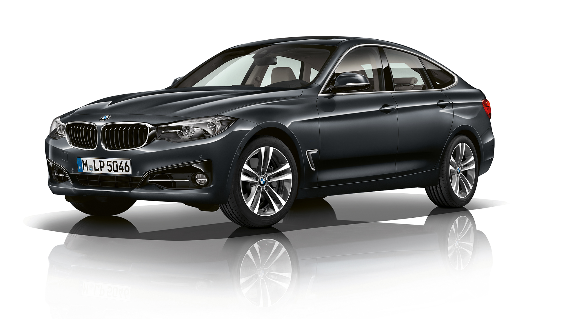 BMW 3er Gran Turismo, Modell Sport Line Dreiviertel Frontschuss BMW 3er Gran Turismo, Modell Sport Line Dreiviertel Frontschuss
