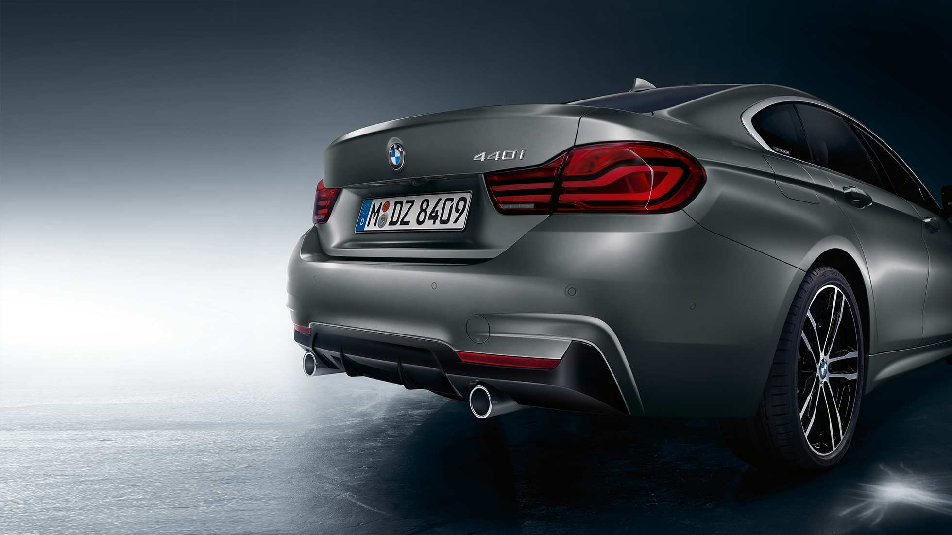 BMW 4er Gran Coupé, Modellkennzeichnung am Heck F36 BMW 4er Gran Coupé, Modellkennzeichnung am Heck F36