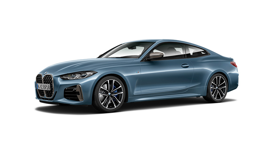 BMW 4er Reihe BMW 4er Coupé G22 Dreiviertel-Seitenansicht BMW 4er Reihe BMW 4er Coupé G22 Dreiviertel-Seitenansicht