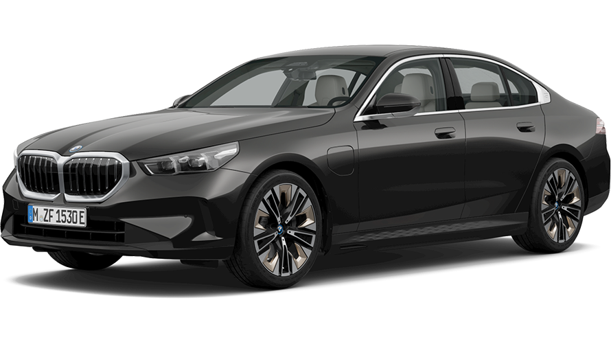 BMW 5er Limousine Plug-in-Hybride (G60) Dreiviertel-Frontansicht stehend BMW 5er Limousine Plug-in-Hybride (G60) Dreiviertel-Frontansicht stehend