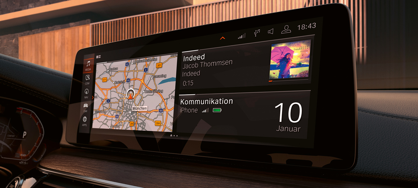 BMW 6er Gran Turismo G32 Technologien Informationsdisplay BMW 6er Gran Turismo G32 2020 Interieur