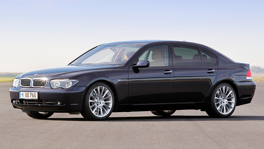 BMW 7er Limousine (E66) 7/8-Seitenansicht stehend BMW 7er Limousine (E66) 7/8-Seitenansicht stehend