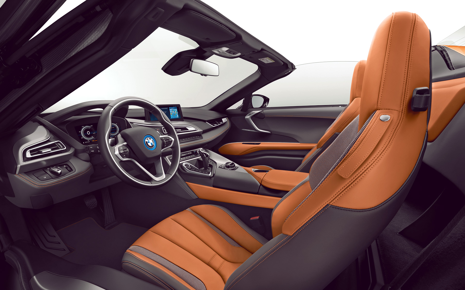 Innenraum des BMW i8 Roadster Innenraum des BMW i8 Roadster
