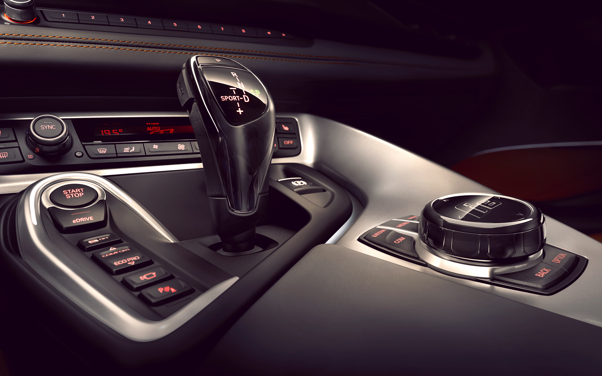 Automatikschaltung des BMW i8 Roadster Automatikschaltung des BMW i8 Roadster