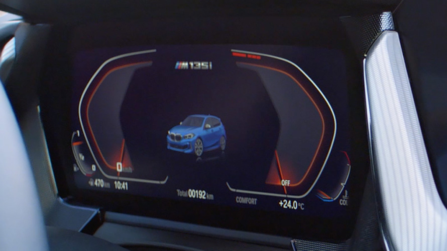 BMW M135i xDrive (F40) Film BMW M135i xDrive (F40) in M Misano Blau metallic im Video