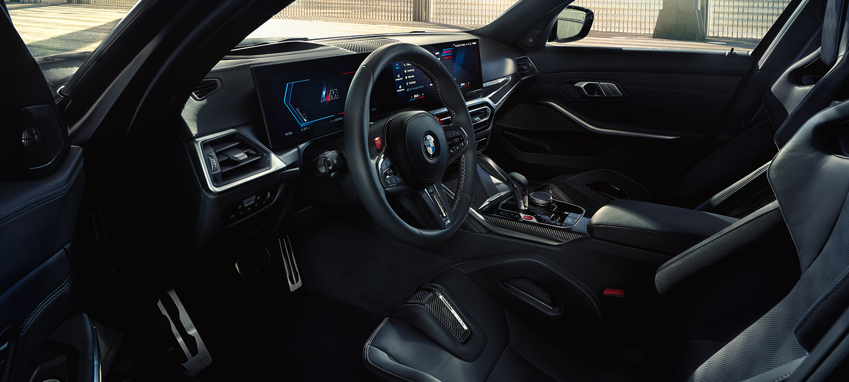 BMW M340i xDrive Touring G21 Frozen Tanzanite Blue Cockpit mit Model