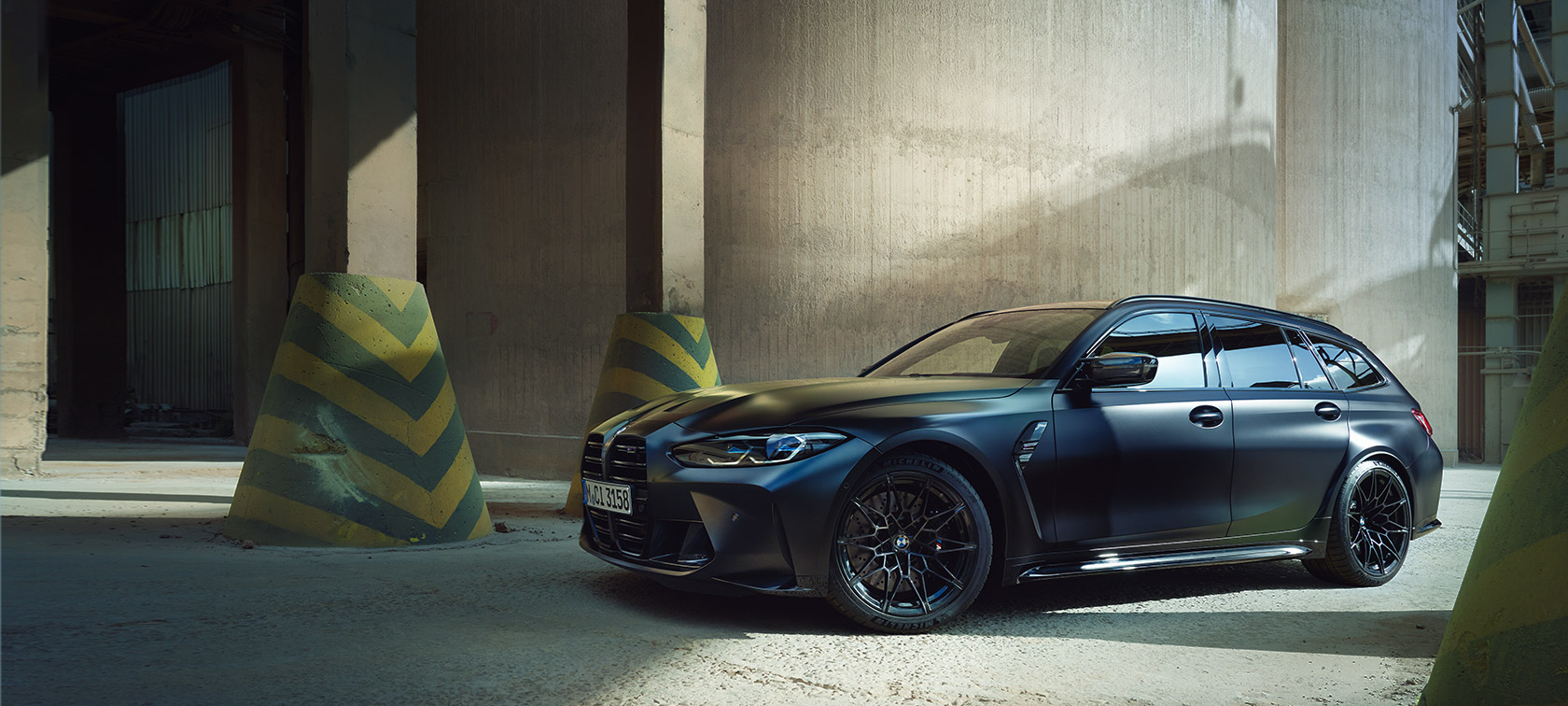 Seitenansicht BMW M3 Competition Touring G81 Seitenansicht BMW M3 Competition Touring G81