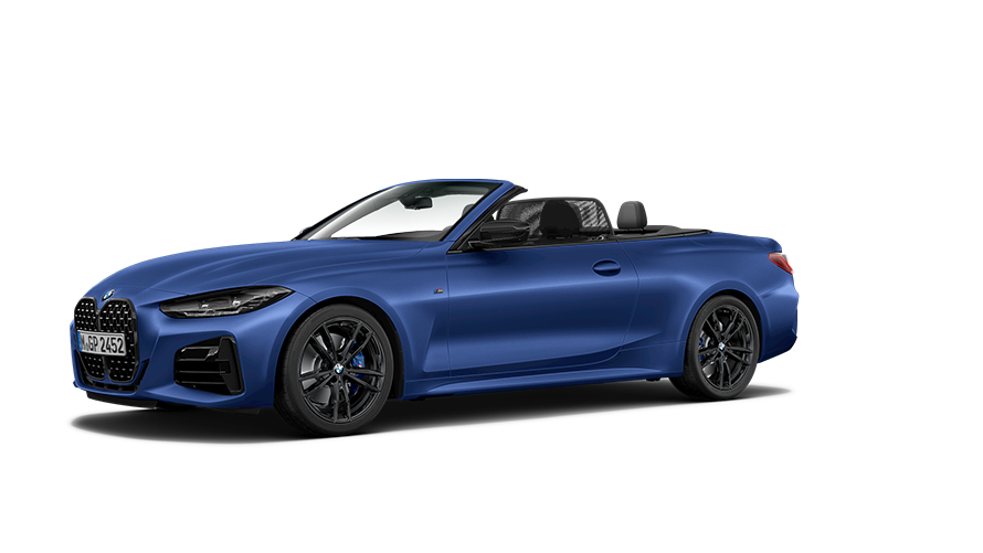 BMW 4er Reihe BMW M440i Cabrio G23 Dreiviertel-Seitenansicht BMW 4er Reihe BMW M440i Cabrio G23 Dreiviertel-Seitenansicht