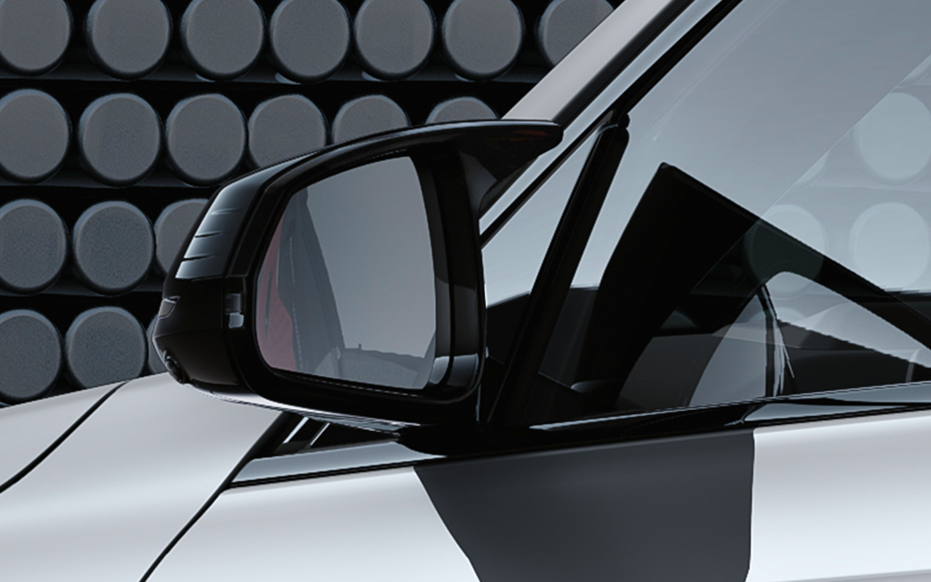 BMW X1 M35i Exterieur M Spiegelkappe BMW X1 M35i Exterieur Detail M Spiegelkappe