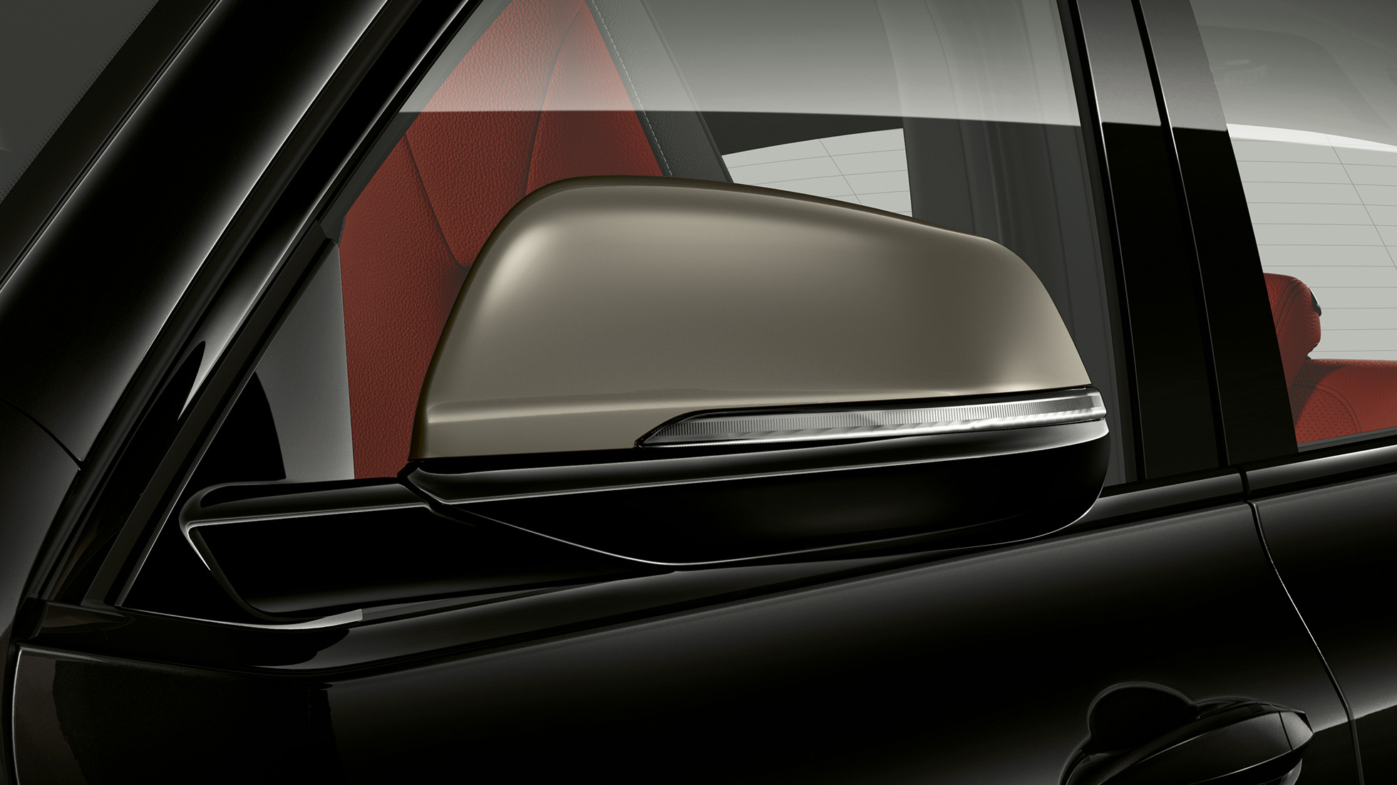 Außenspiegelkappen BMW X2 M35i SUV F39 Außenspiegelkappen in Ceriumgrau BMW X2 M35i SUV Saphirschwarz metallic F39 Exterieur