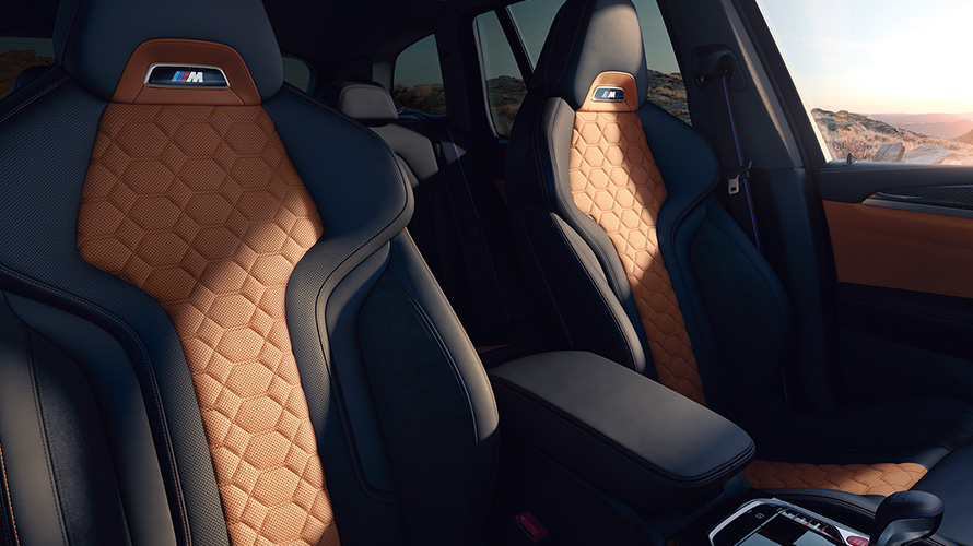BMW X3 M Competition F97 LCI Facelift 2021 Innenraum M Sportsitze