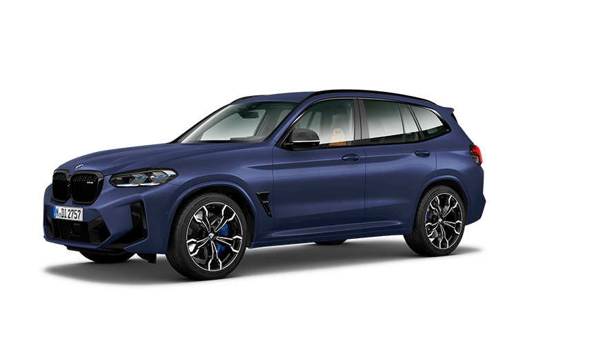 BMW M Modelle BMW X3 M F97 Dreiviertel-Seitenansicht BMW M Modelle BMW X3 M F97 Dreiviertel-Seitenansicht