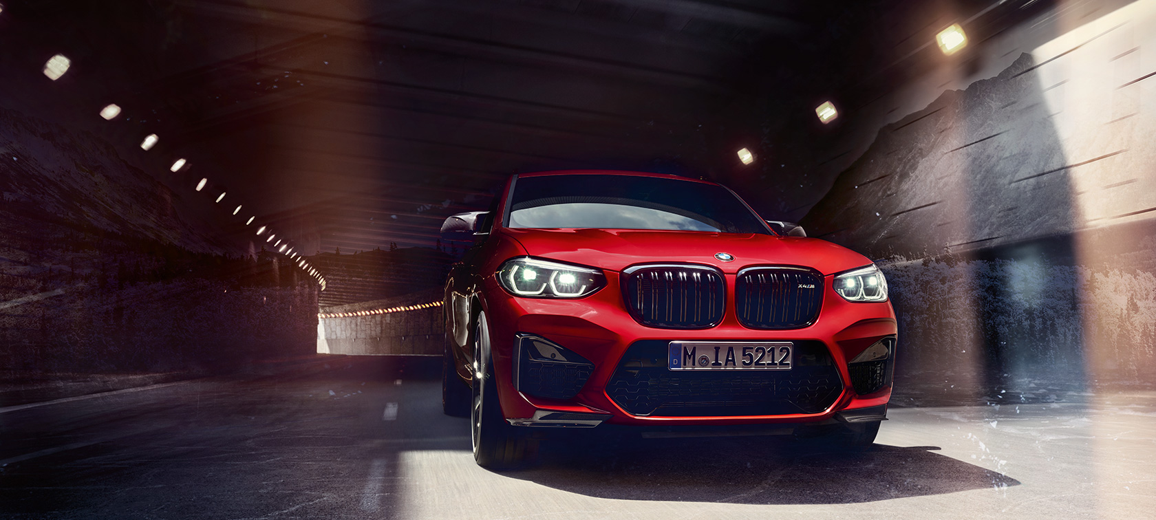 BMW X4 M Competition, Frontansicht BMW X4 M Competition, Frontansicht