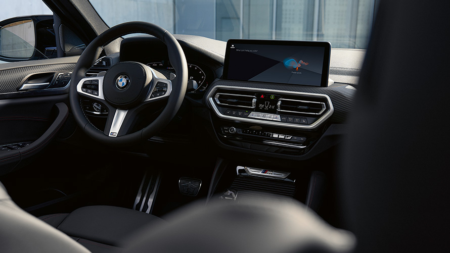 BMW X4 M40i G02 LCI 2021 Facelift Innenraum Cockpit