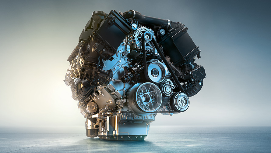 BMW TwinPower Turbo Benzinmotor BMW X5 M50i G05 BMW TwinPower Turbo 8-Zylinder Benzinmotor BMW X5 M50i G05