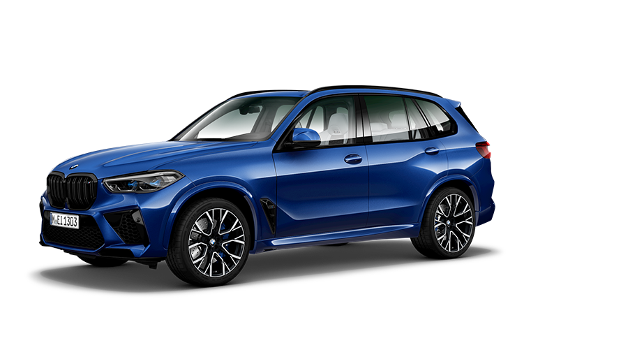BMW M Modelle BMW X5 M F95 Dreiviertel-Seitenansicht BMW M Modelle BMW X5 M F95 Dreiviertel-Seitenansicht