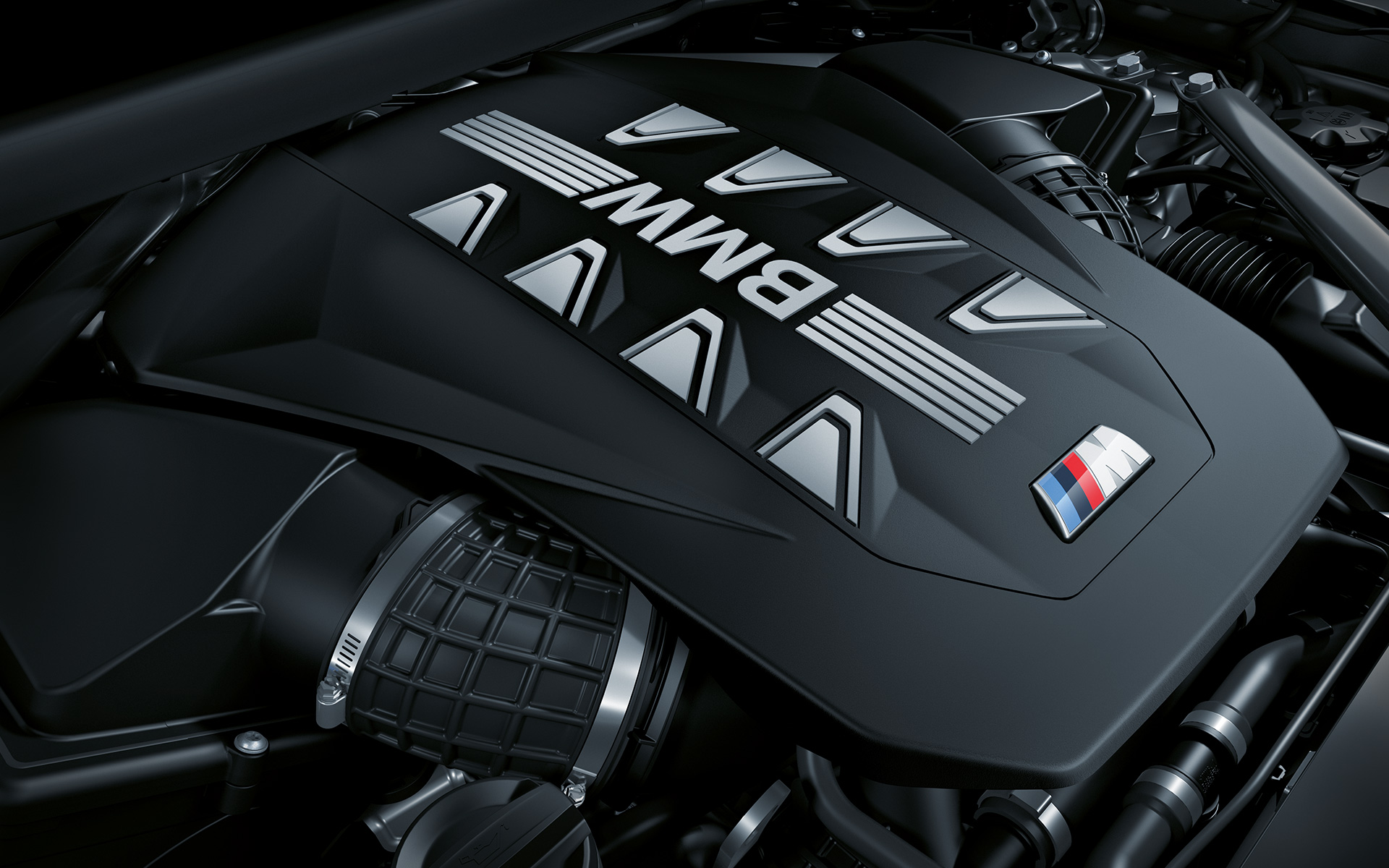 BMW X5 M60i xDrive G05 MP Motor Nahaufnahme