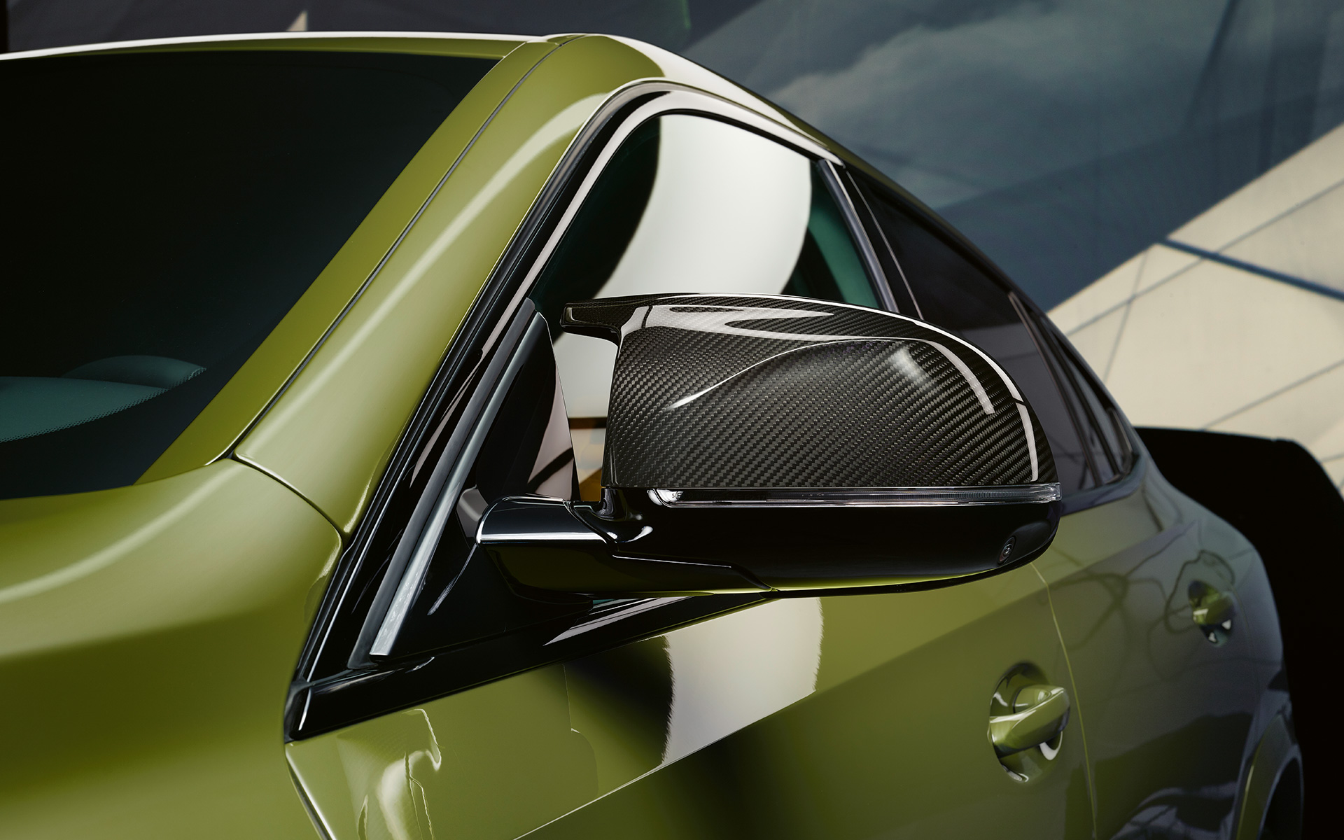 BMW X6 M Competition Exterieur F96 BMW X6 M Competition M Carbon Spiegelkappe F96 2020 SUV Exterieur