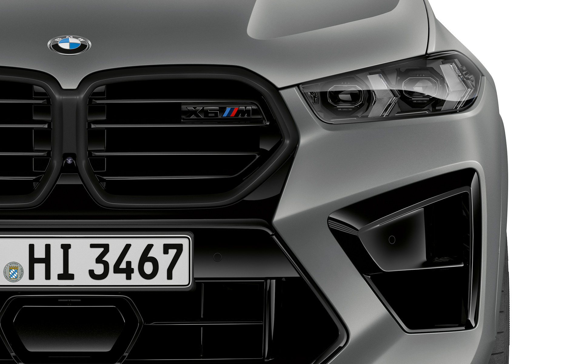 BMW X6 M Competition F96 2023 M Leuchten Shadow Line Adaptiver LED-Scheinwerfer