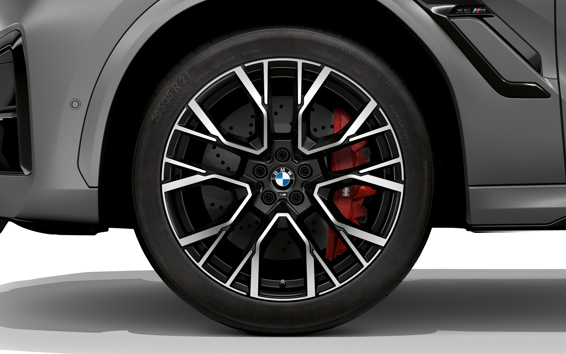 BMW X6 M Competition F96 2023 21"/22" M Leichtmetallräder Sternspeiche 809 M Bicolor