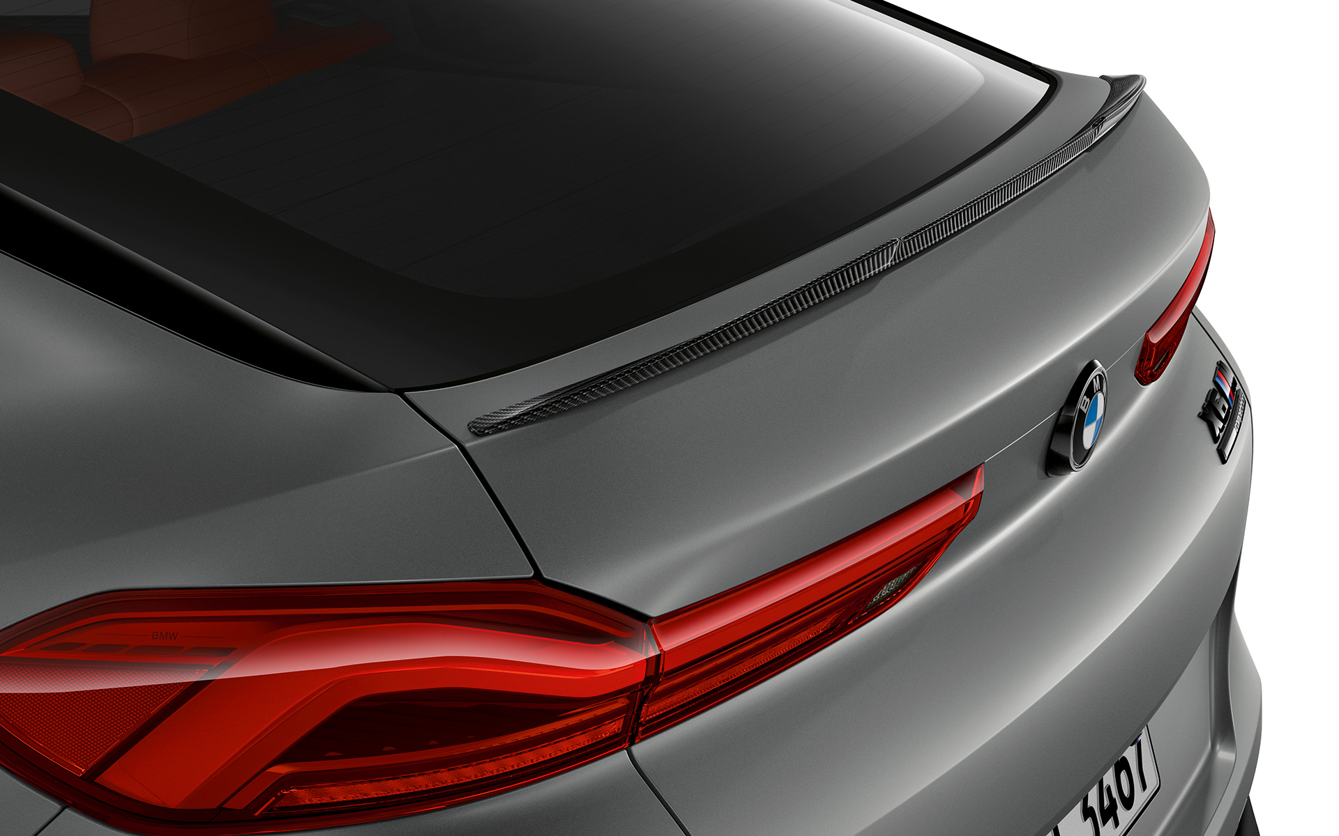 BMW X6 M Competition F96 2023 M Carbon Heckspoiler