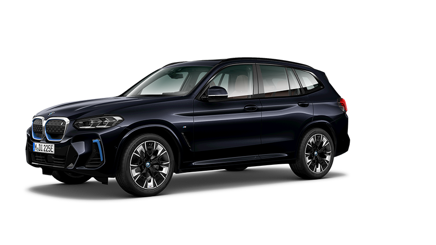 BMW i Modelle BMW iX3 G08 Dreiviertel-Seitenansicht BMW i Modelle BMW iX3 G08 Dreiviertel-Seitenansicht