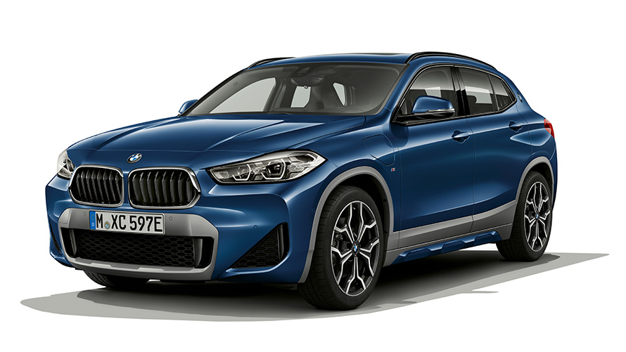 BMW X Modelle BMW X2 Plug-in-Hybrid F39 Dreiviertel-Seitenansicht BMW X Modelle BMW X2 Plug-in-Hybrid F39 Dreiviertel-Seitenansicht