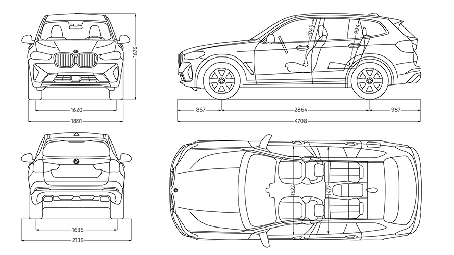 BMW X3 (G01) Modelle, Hybrid, technische Daten und Preise BMW.de