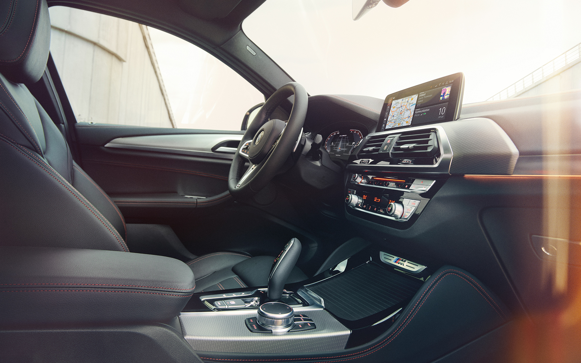 Interieur des BMW X4. Interieur des BMW X4.