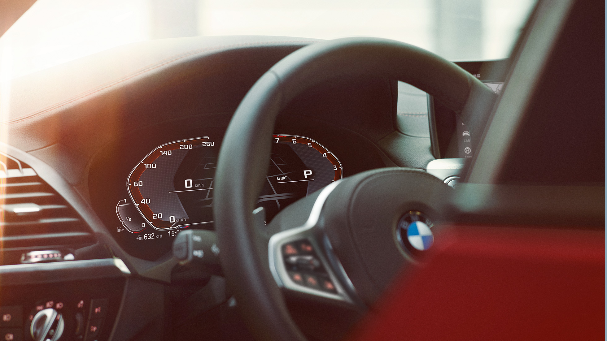 Cockpit BMW X4 BMW X4 G02 2018 Nahaufnahme Cockpit
