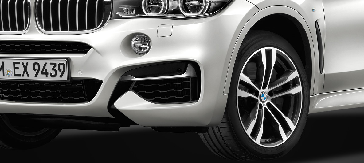 Das M Performance Design des BMW X6 M50d Das M Performance Design des BMW X6 M50d