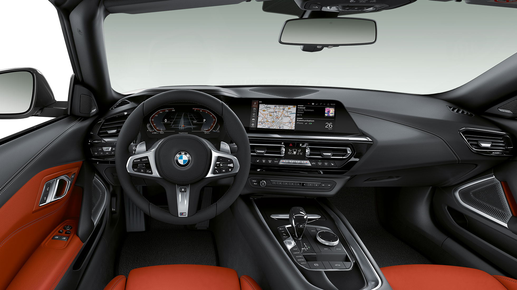 BMW Z4 Roadster Modell Sport Line BMW Z4 Roadster Modell Sport Line, Lenkrad und Fahrerplatz