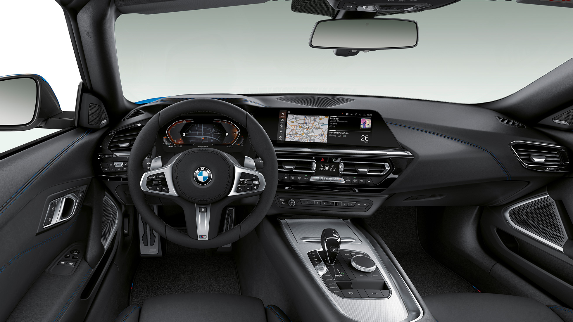 BMW Z4 Roadster Modell M Sport BMW Z4 Roadster Modell M Sport, Lenkrad und Fahrerplatz