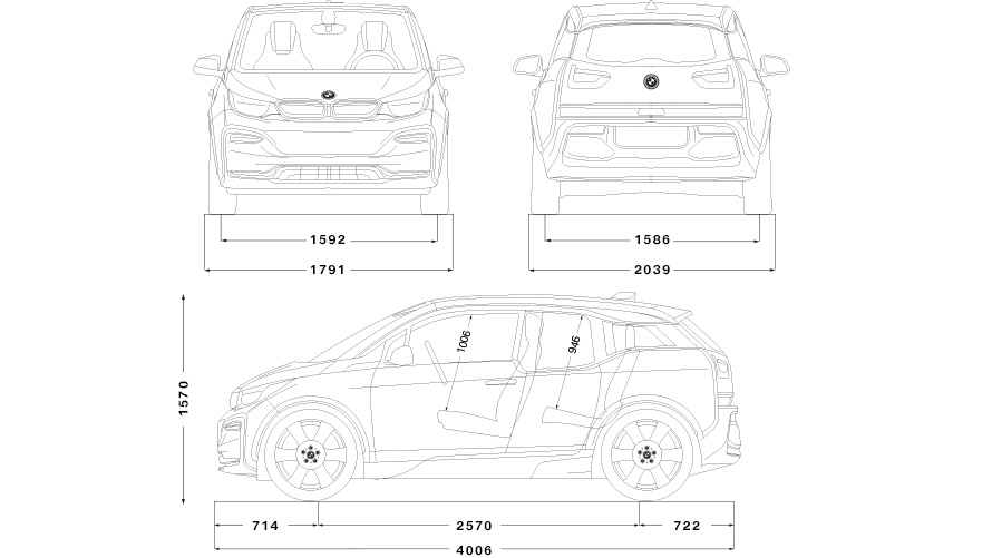 BMW i3 Technische Daten