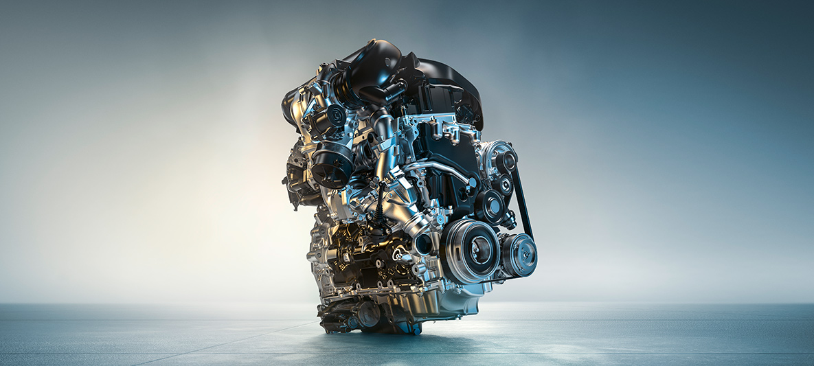 BMW Dieselmotor Detailansicht BMW EfficientDynamics BMW Dieselmotor Detailansicht