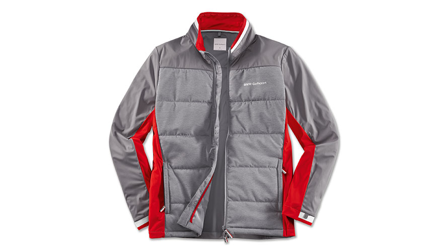 BMW Golfsport Jacke Herren. Das Produktbild zeigt die BMW Golfsport Jacke für Herren.