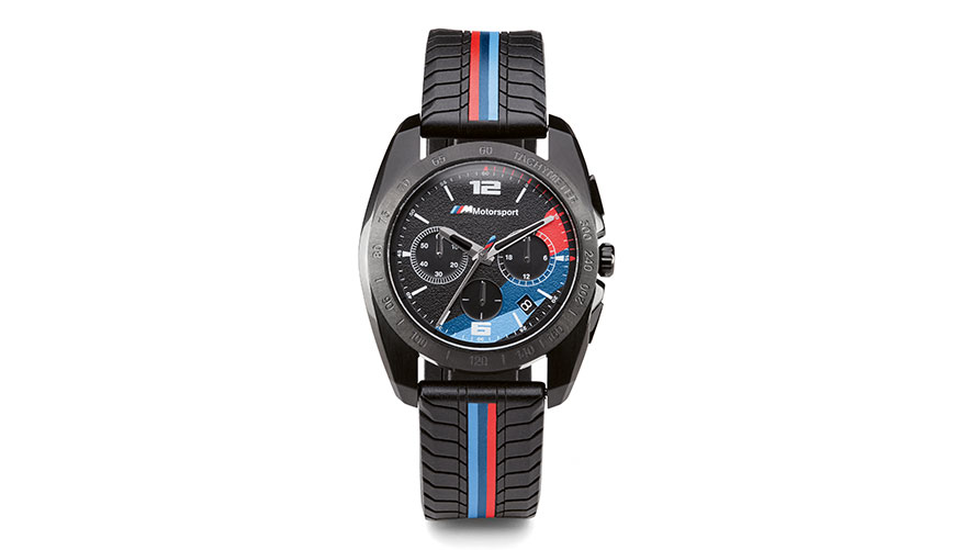 BMW M Motorsport Chronograph Herren. Das Produktbild präsentiert den BMW M Motorsport Chronograph für Herren.