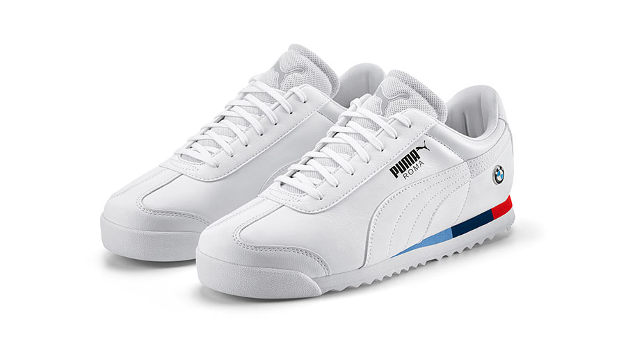 BMW M Motorsport Schuhe PUMA ROMA. Das Produktbild zeigt die BMW M Motorsport Schuhe PUMA ROMA.